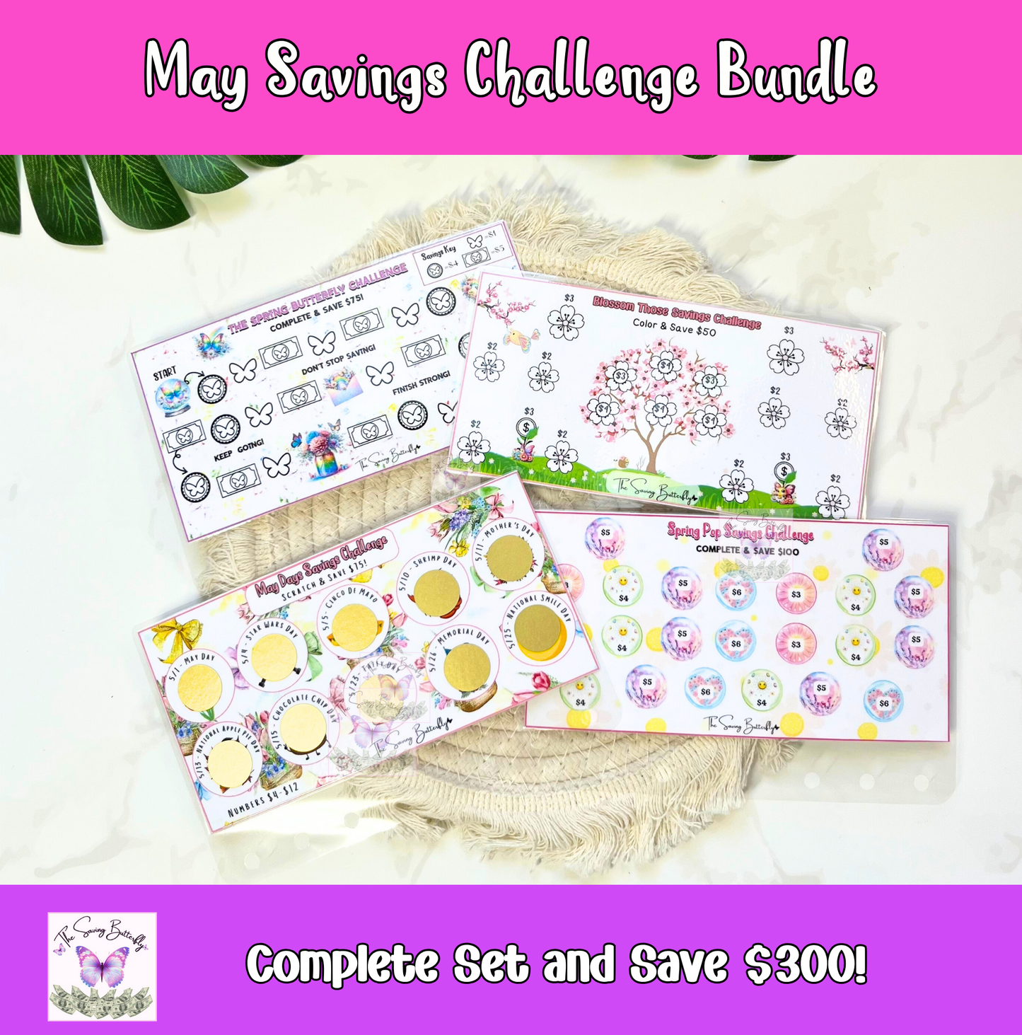 May Savings Challenge Bundle Set