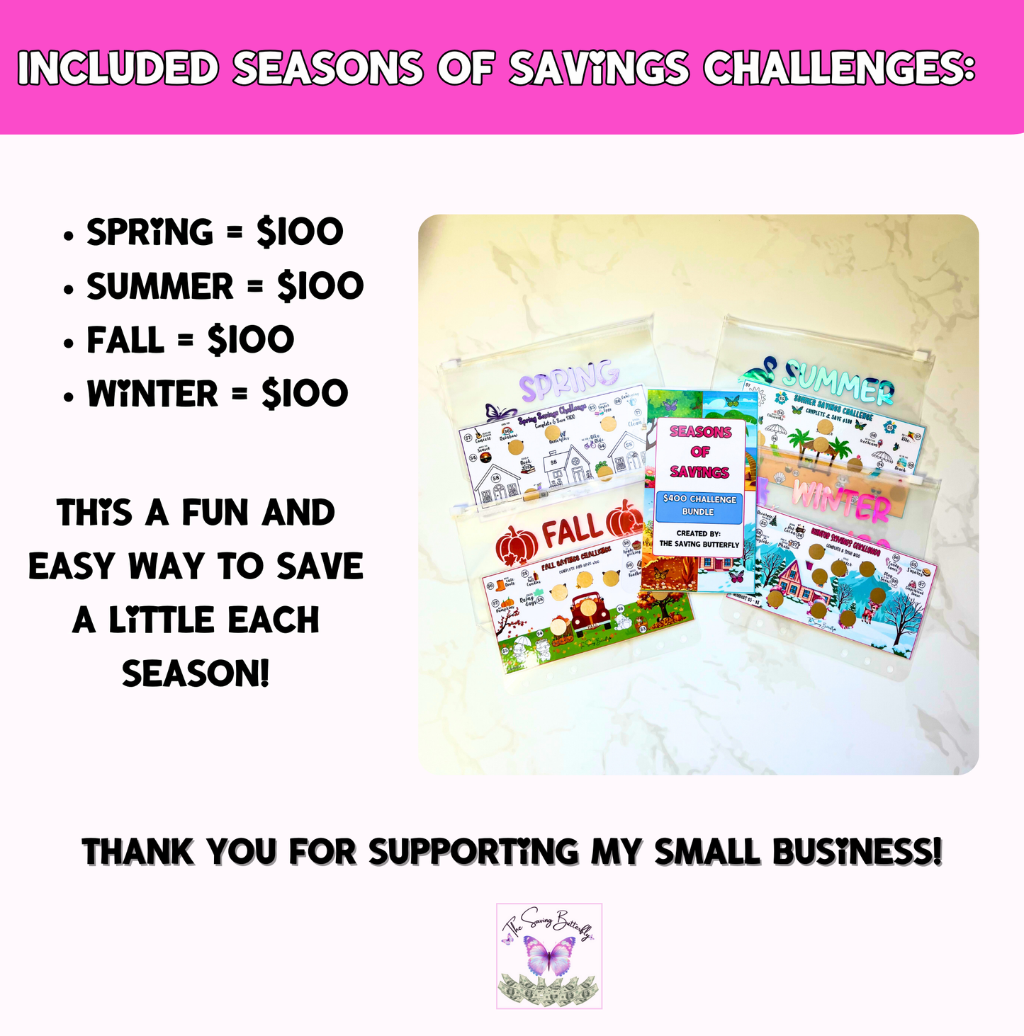Seasons of Savings Challenge Bundle
