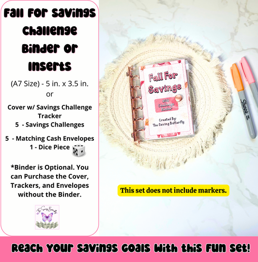 Fall For Savings Challenge Set