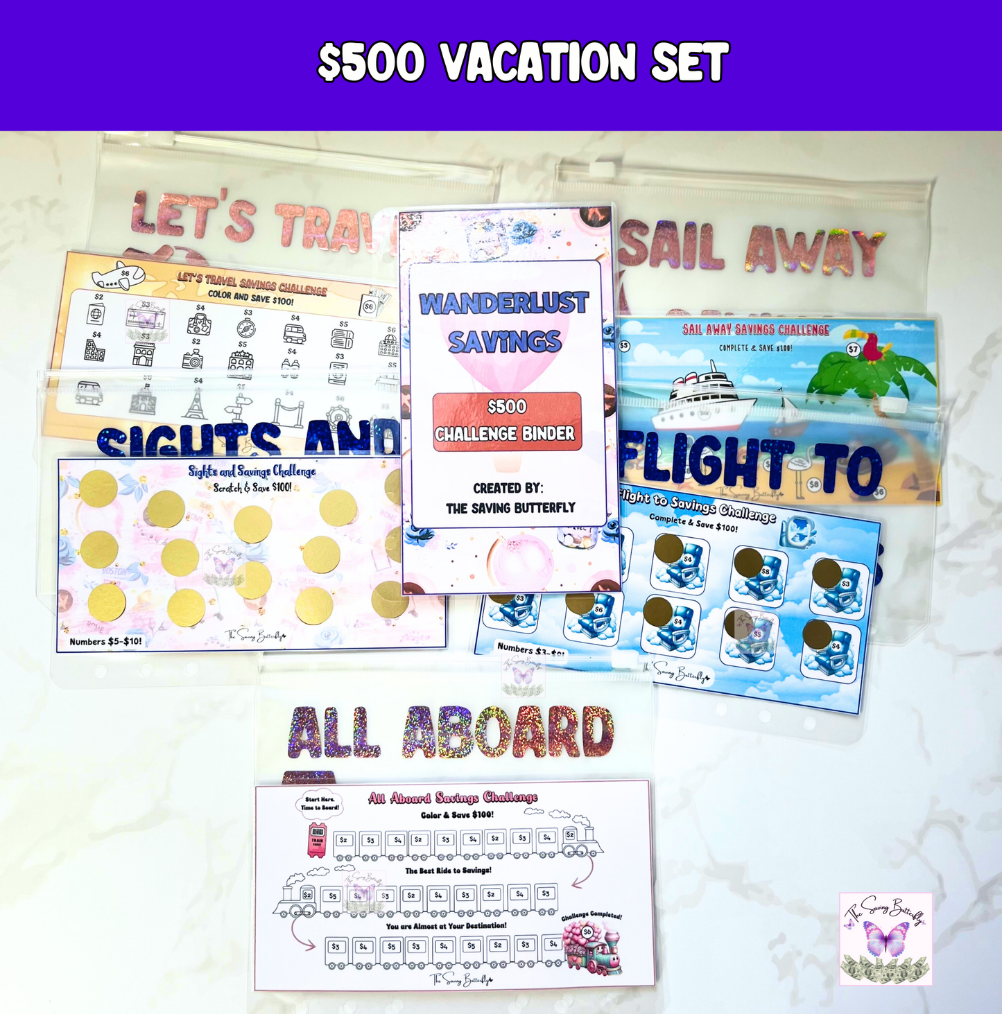 Vacation Savings Challenge Set