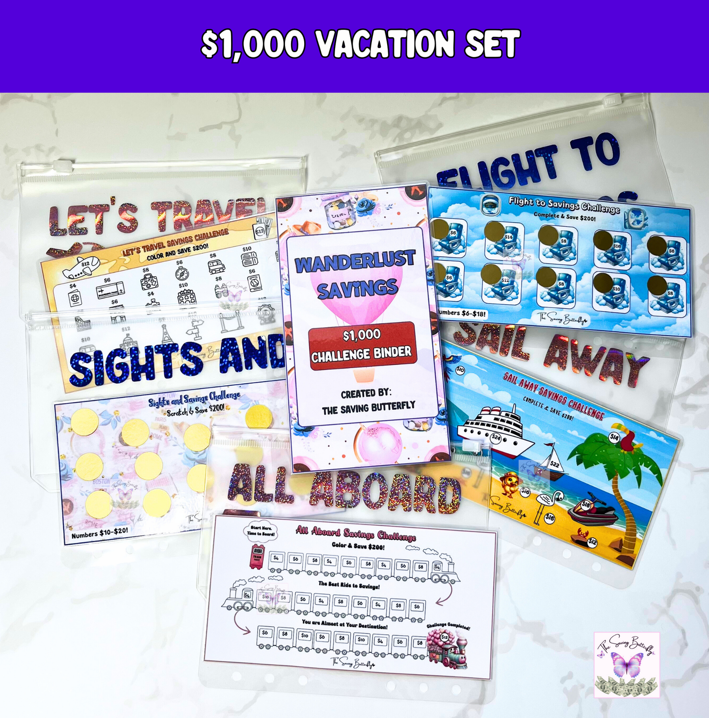 Vacation Savings Challenge Set