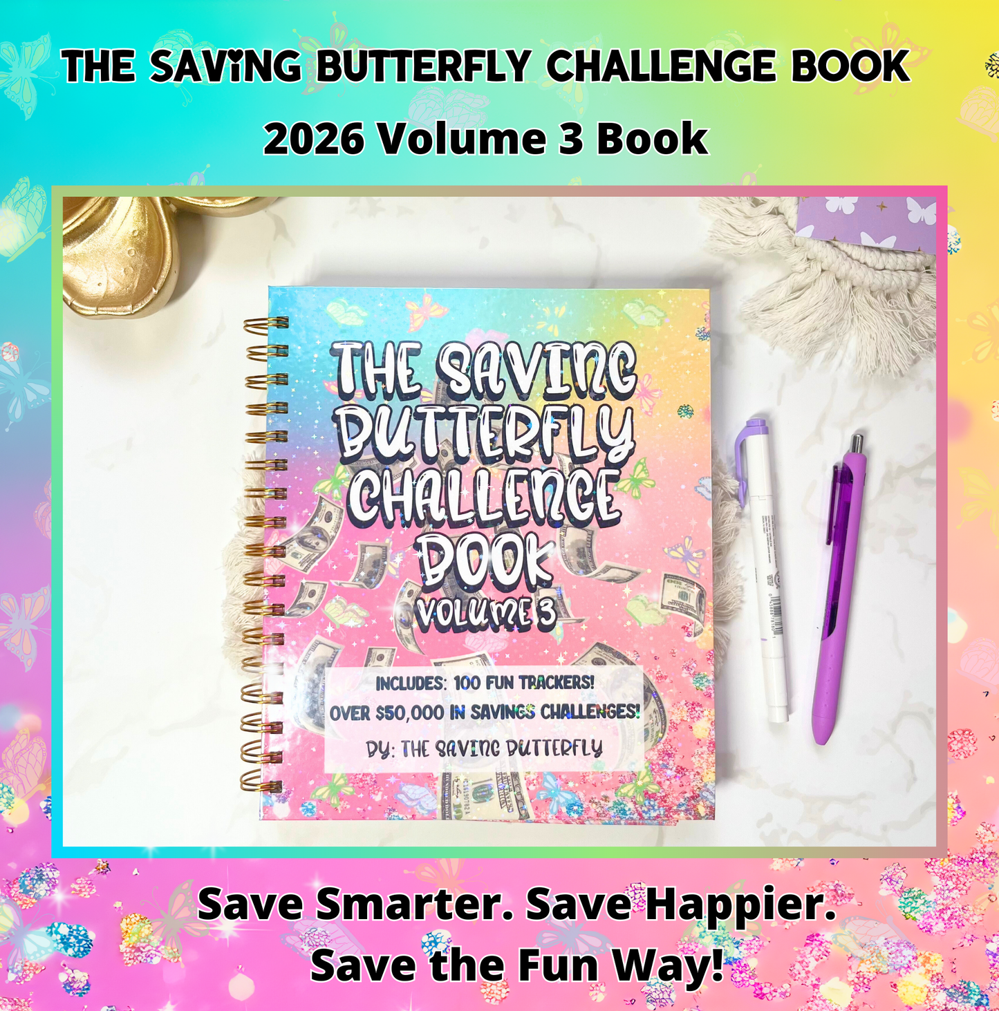 2026 Saving Butterfly Challenge Book