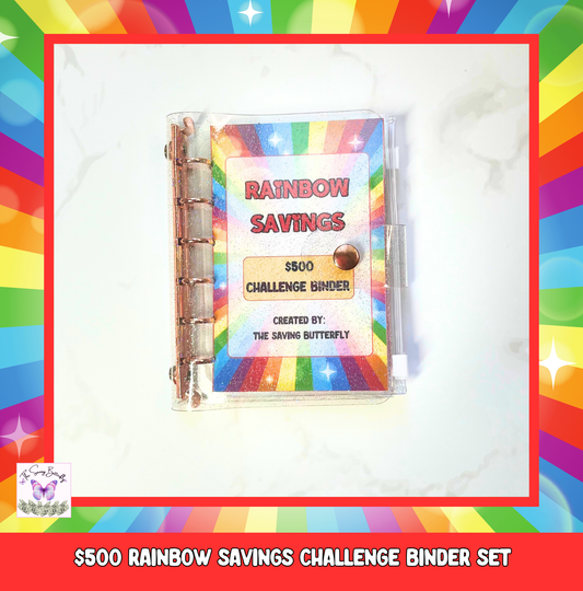 Rainbow Savings Challenge Set