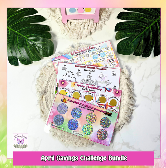April Savings Challenge Bundle Set