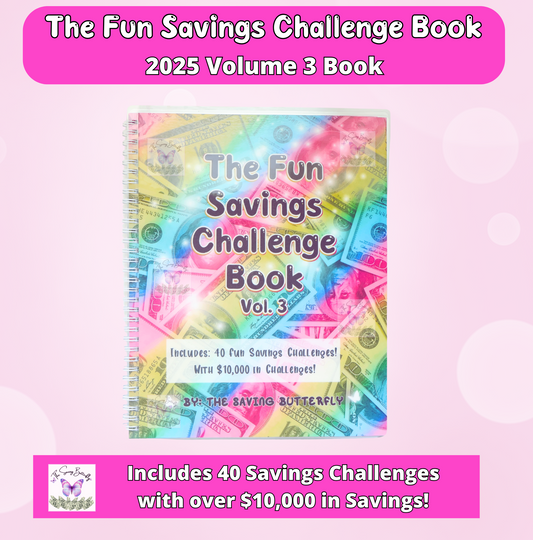 2025 Fun Savings Challenge Book Volume 3