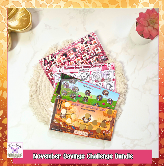 November 2025 Savings Challenge Bundle Set