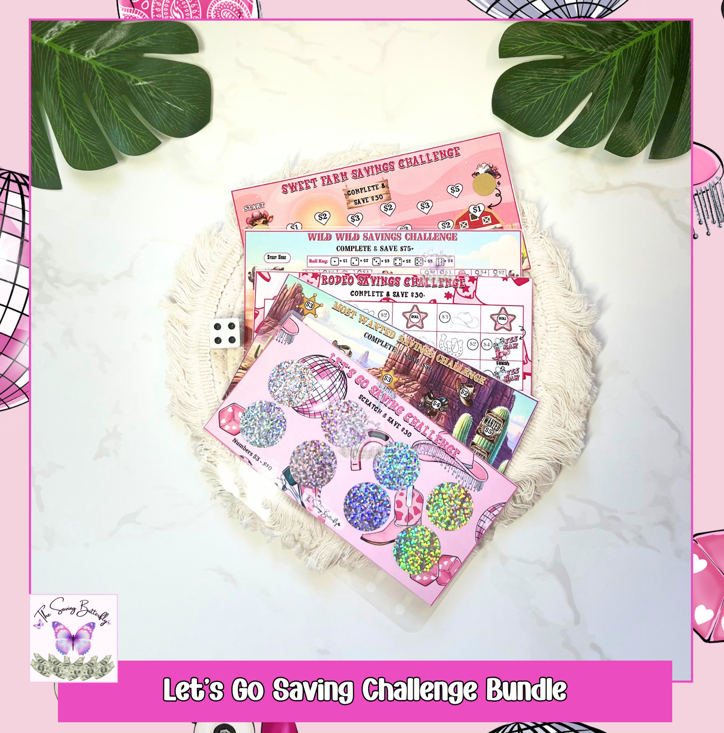 Let's Go Saving Challenge Bundle Set