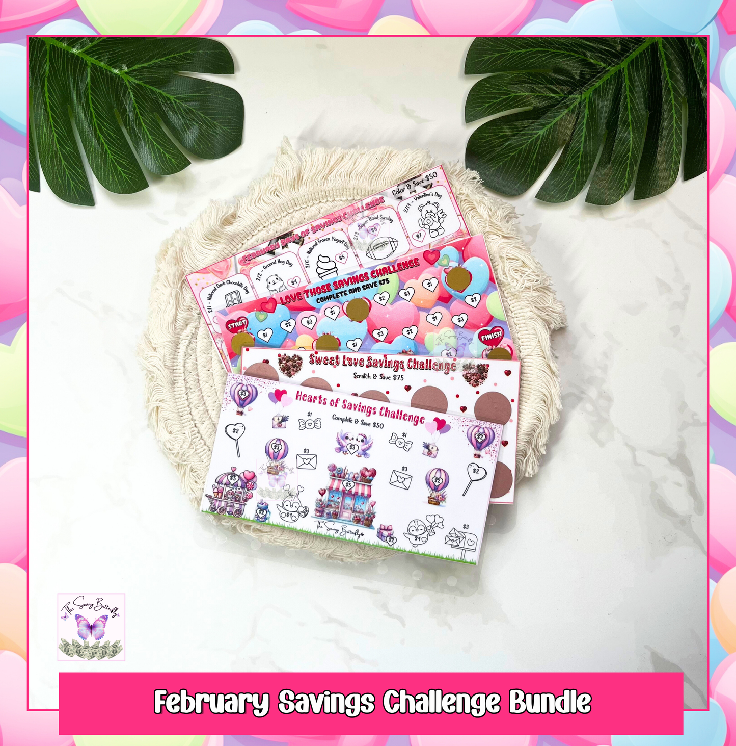 February Savings Challenge Bundle Set