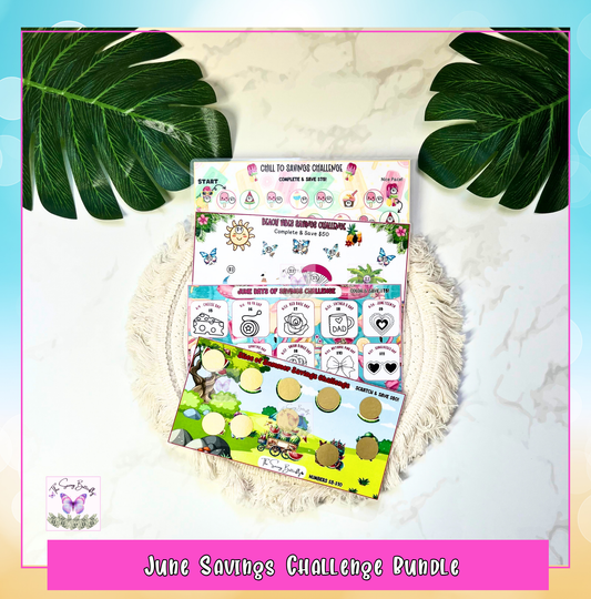 June Savings Challenge Bundle Set