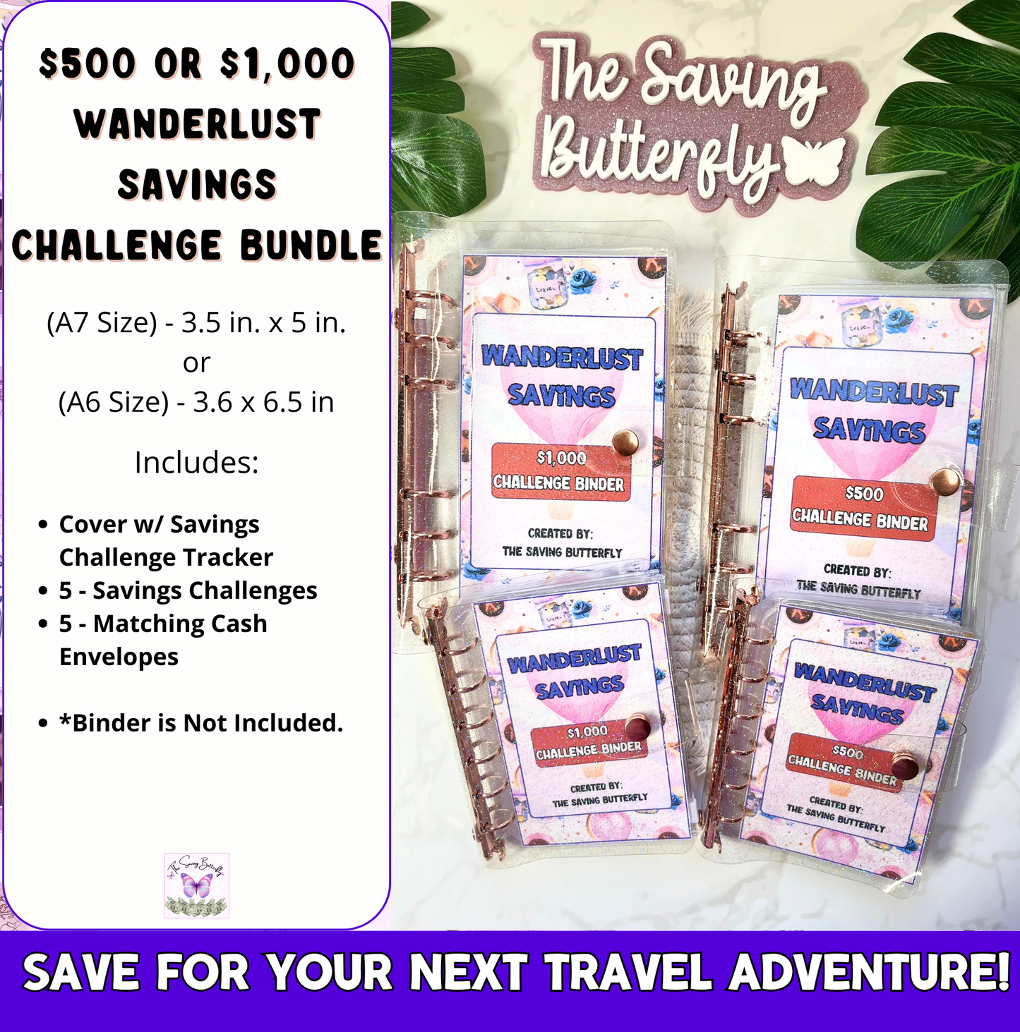 Vacation Savings Challenge Set