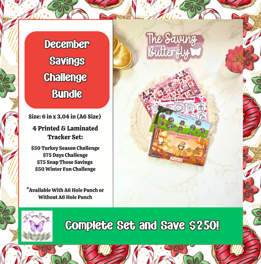 December 2025 Savings Challenge Bundle Set