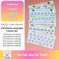 Rainbow Savings Challenge Bundle Set A6 Size