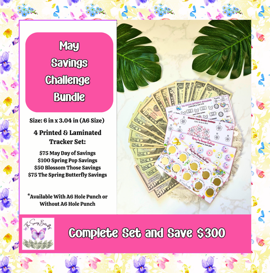 May Savings Challenge Bundle Set