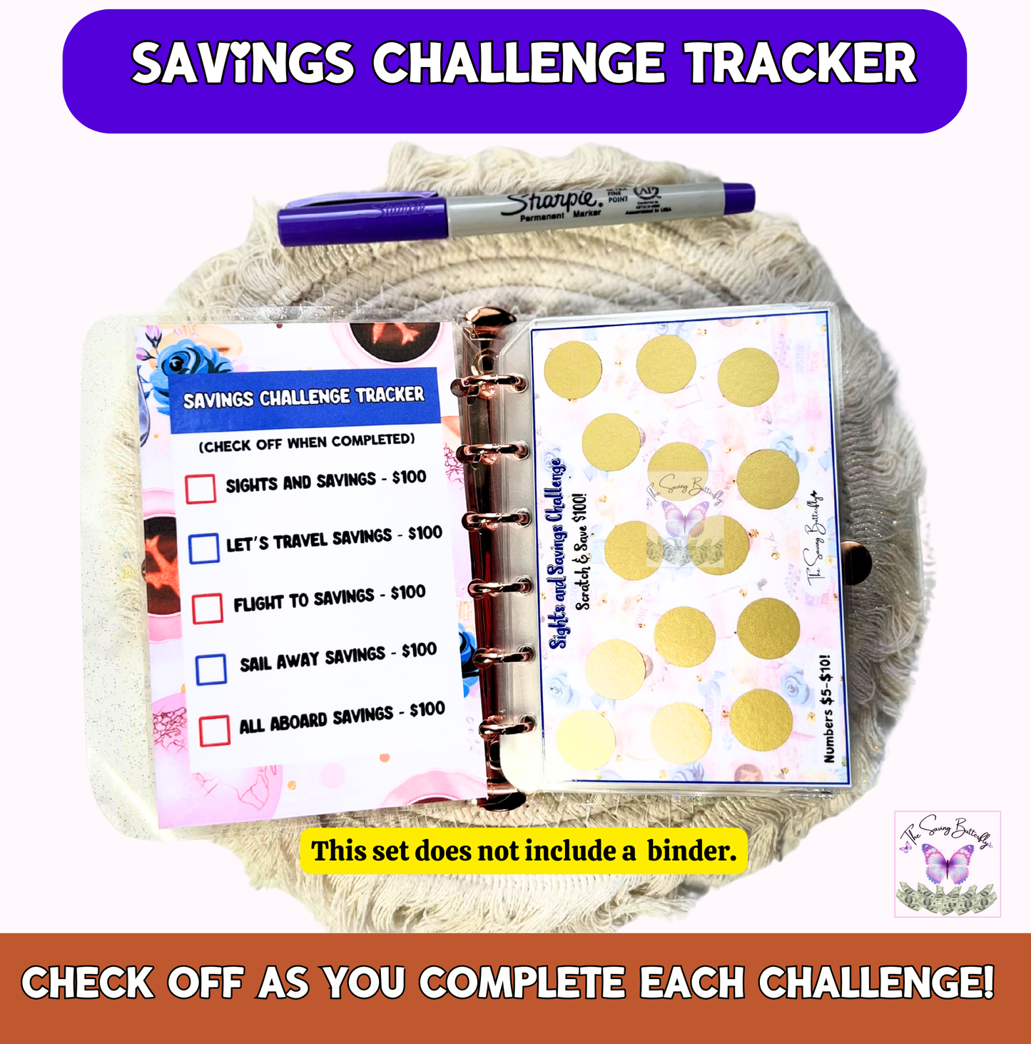 Vacation Savings Challenge Set
