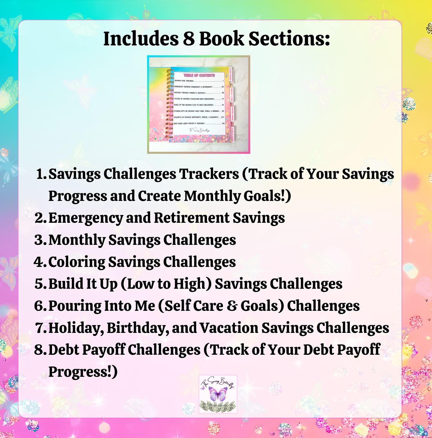 2026 Saving Butterfly Challenge Book