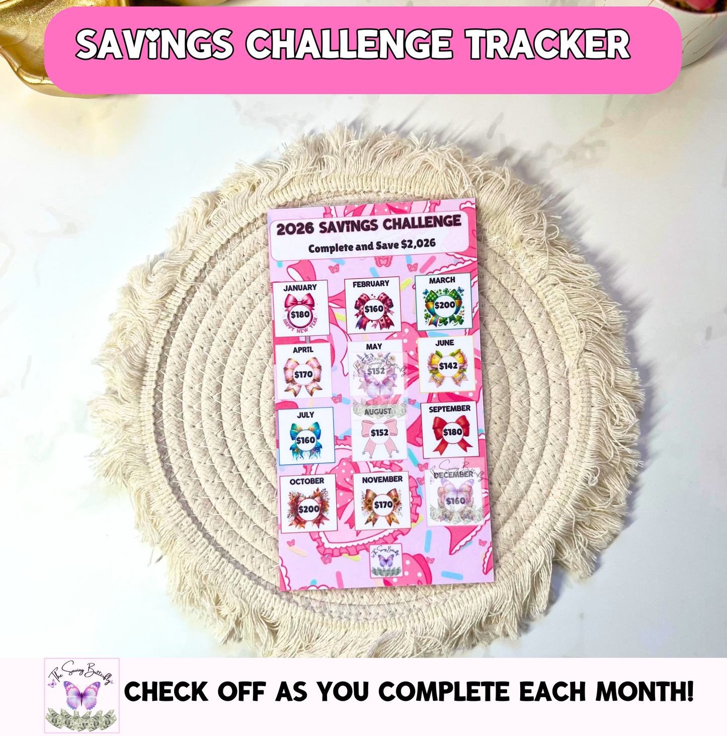 2026 Saving Butterfly Challenge Set