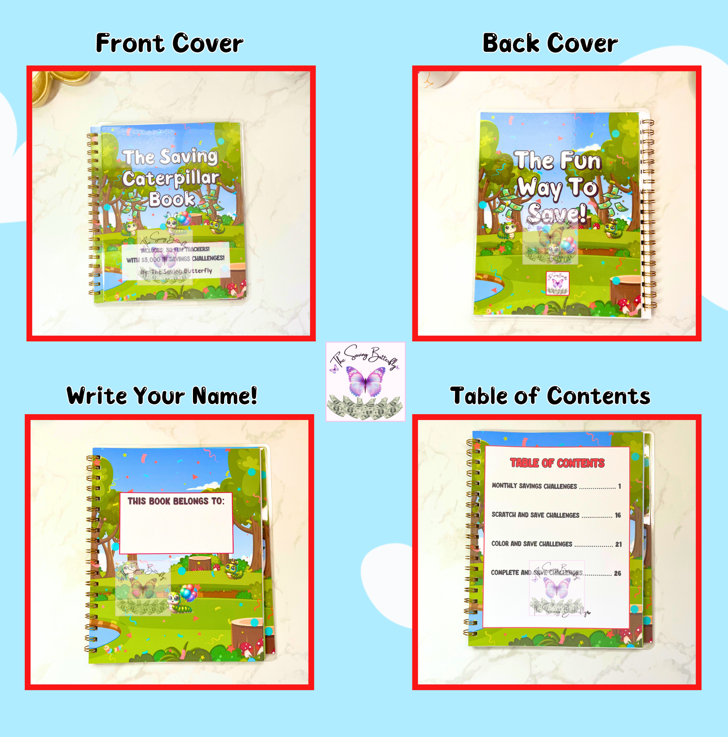 Saving Caterpillar Challenge Book 2026 (Kids Book)