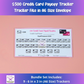 Debt Payoff Savings Tracker Bundle Set A6 Size
