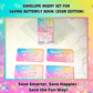 Cash Envelope Insert Set For the Saving Butterfly Challenge Book 2026