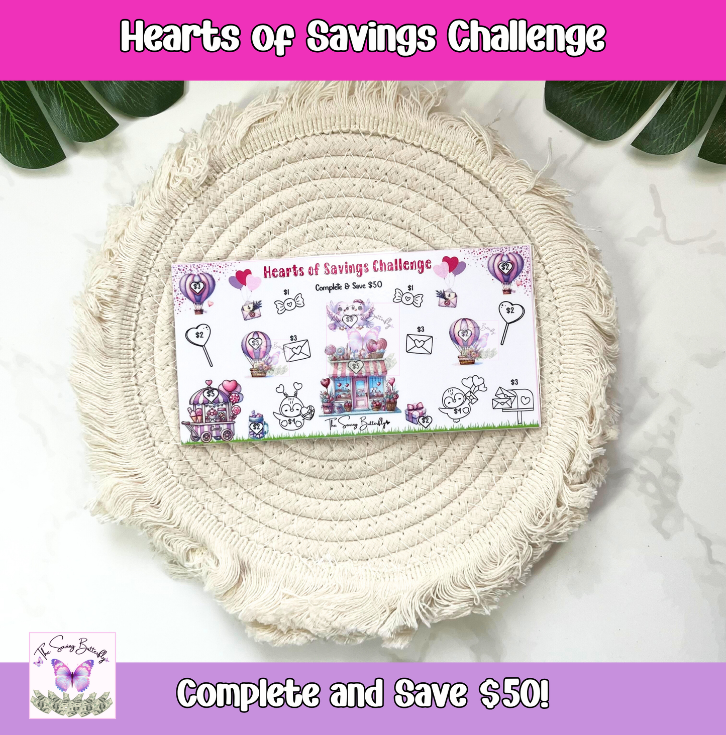 February Savings Challenge Bundle Set