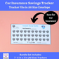Car Savings Challenge Bundle Set A6 Size