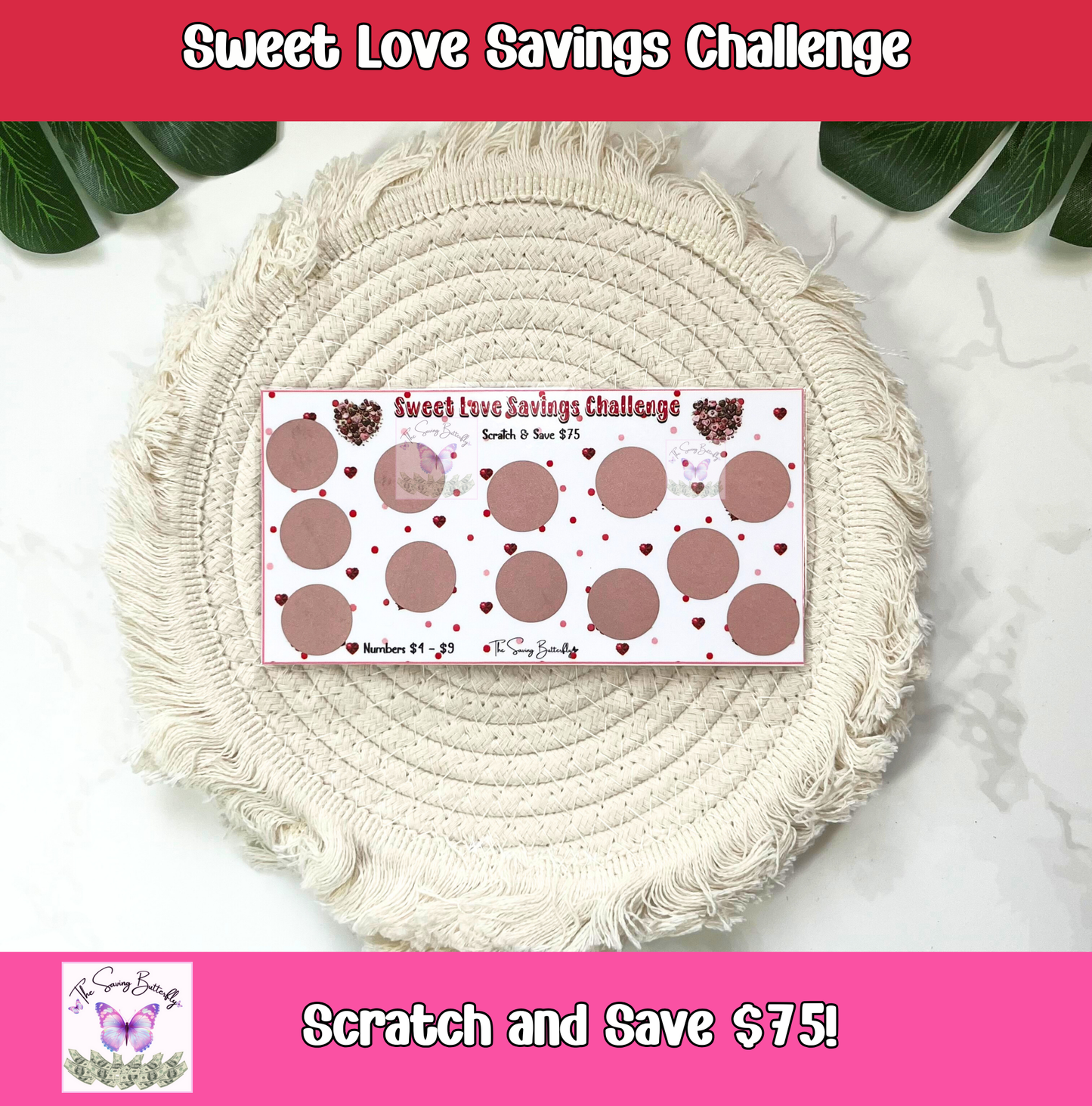 February Savings Challenge Bundle Set