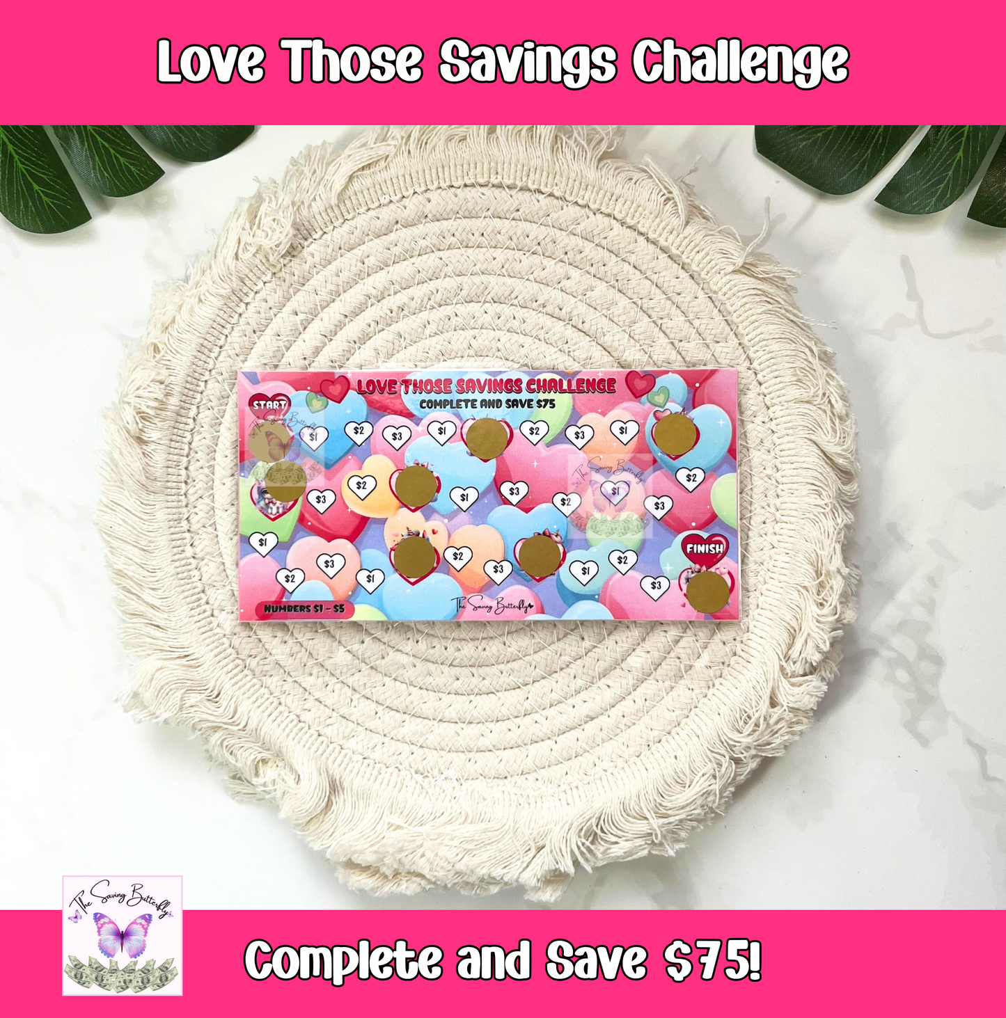 February Savings Challenge Bundle Set